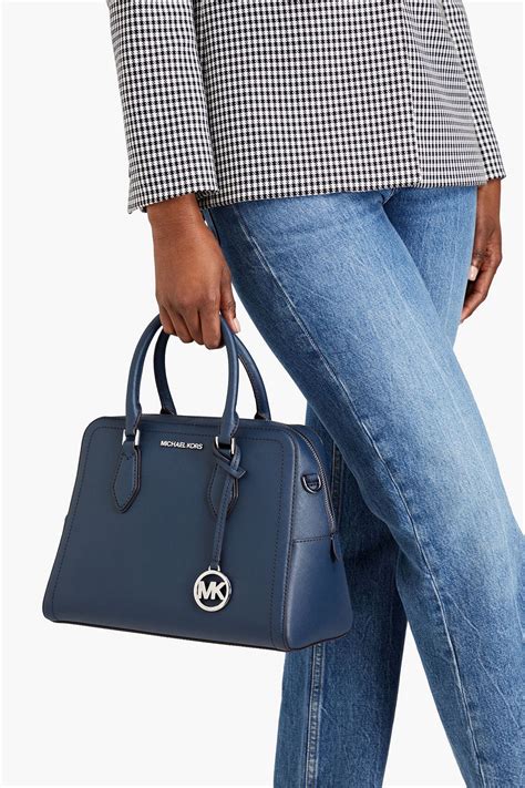 michael michael kors ayden textured-leather tote|michael kors ayden handbags.